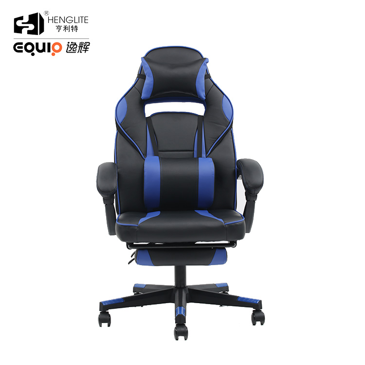 Blue Black EQ5069 Ergonomic Gaming Chair